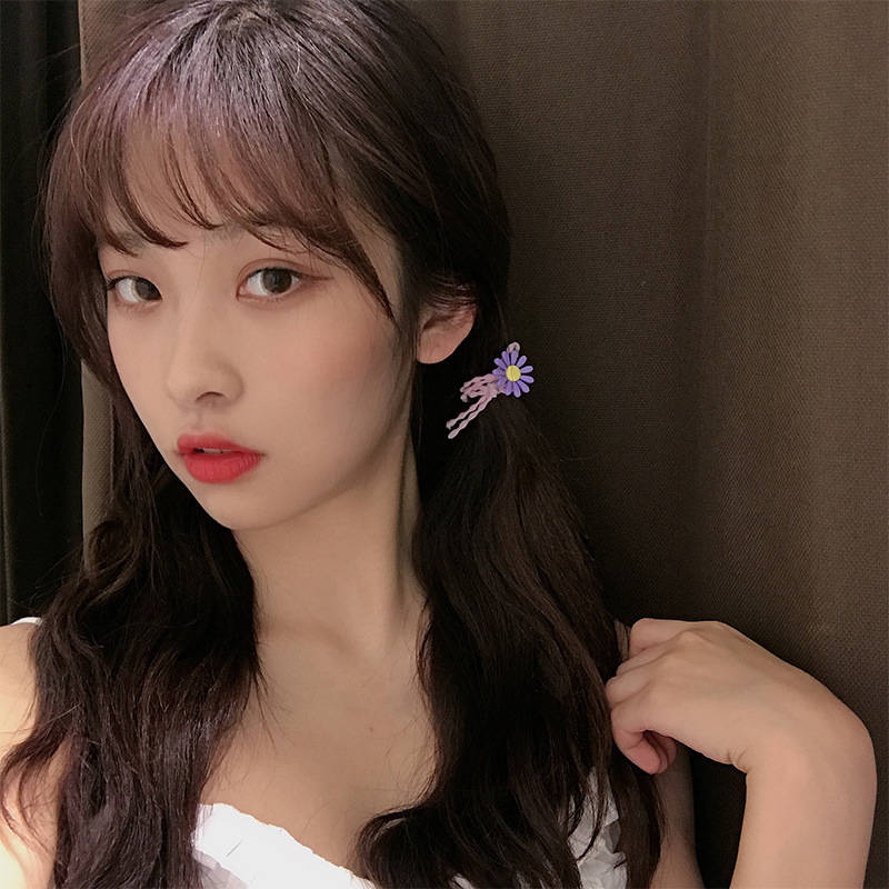 韩式泫雅风甜美小雏菊发圈可爱发绳扎头发皮筋头绳森女百搭女发饰