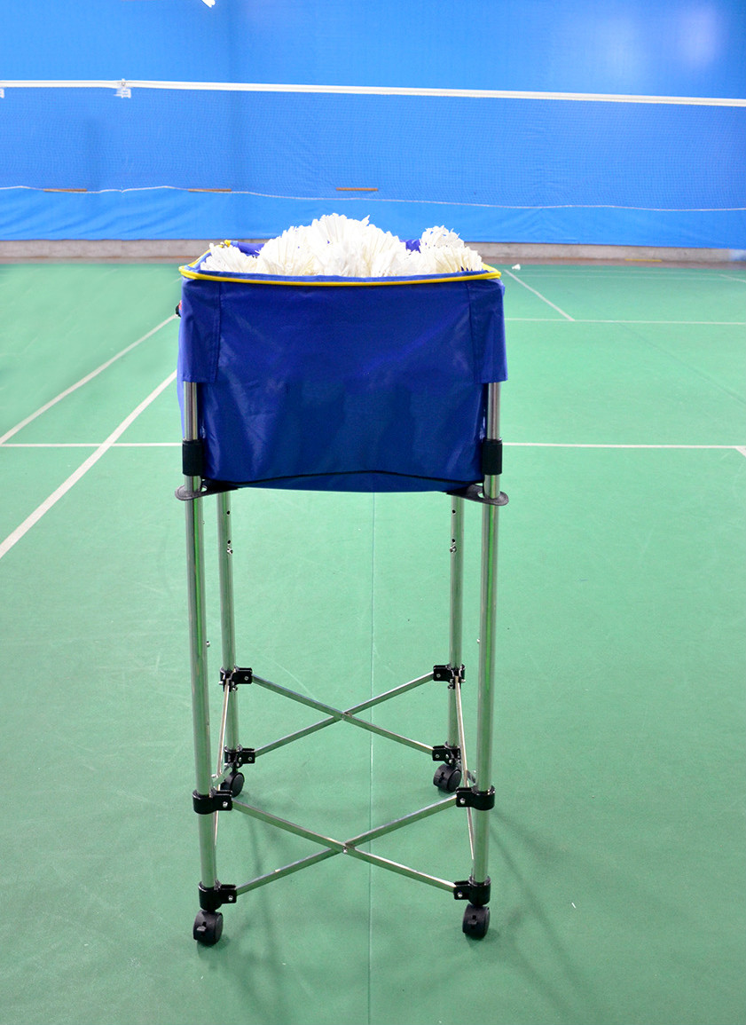 羽毛球教练车移动多球训练筐捡球器多球车收球框装球篮单袋子不含支架