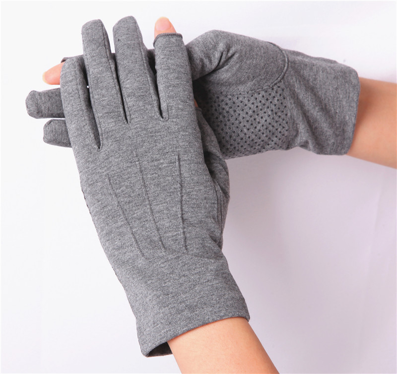 dicify新品开车手套男薄款新款秋全棉手套男女通用薄款开车驾驶透气