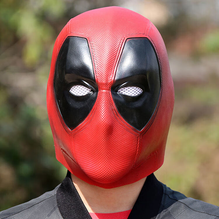 死侍面罩电影死侍2头套面具dead万圣节头盔影视周边表演pool道具sn