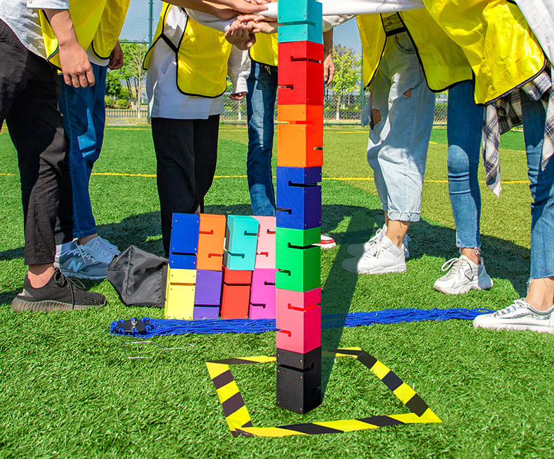 koraba团建趣味运动会合力建塔户外团队拓展训练活动器材多人小游戏