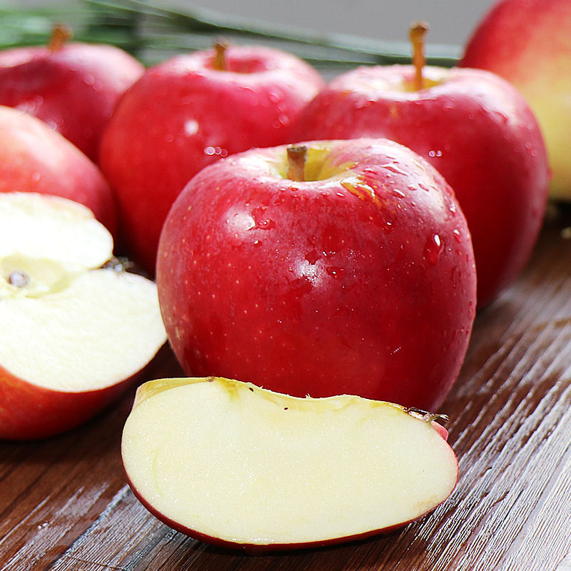 新西兰红玫瑰苹果皇后苹果脆甜多汁圣诞果团建 礼新鲜水果 6个装【图