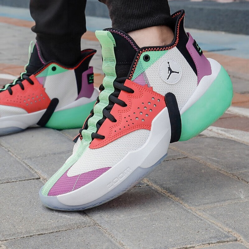 nike air jordan react aj 男子实战缓震运动篮球鞋ck6617-100-101 ck