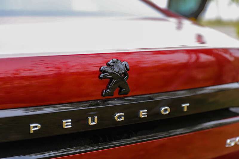 适用于标致508l黑武士专用装饰改装黑标数字车标贴狮爪饰条配件爆改