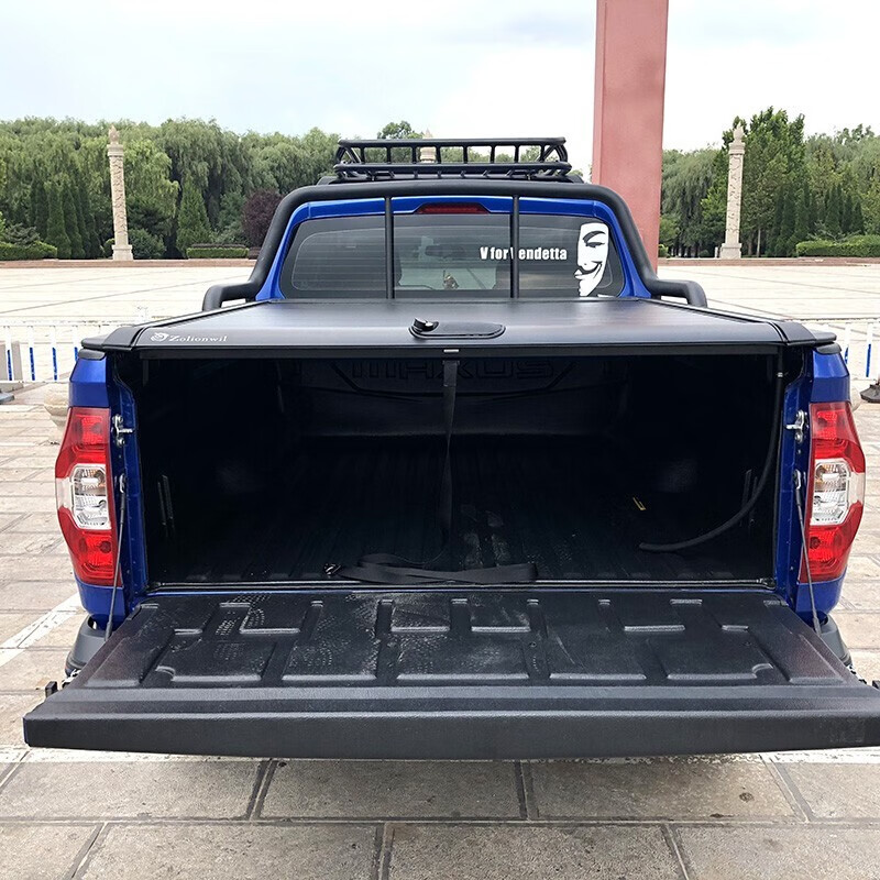 5/7/9改装后箱盖皮卡卷帘后盖货箱后备箱配件 江铃系列皮卡龙门架无网