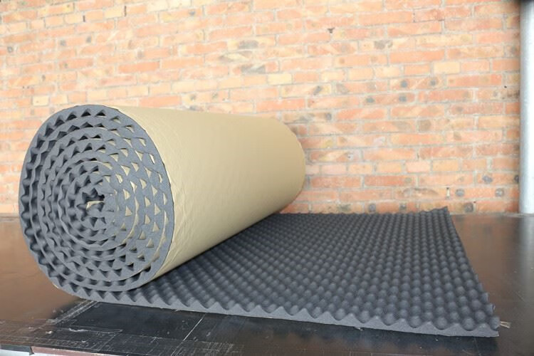 适用2022新款雨棚消音垫 雨棚板隔音室外棉防滴水雨搭消声防雨声粘降