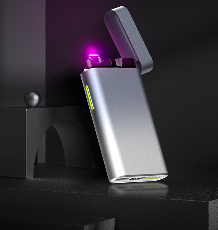 小·米有品生态电弧打火机极蜂等离子电弧打火机大功率高温火焰防风