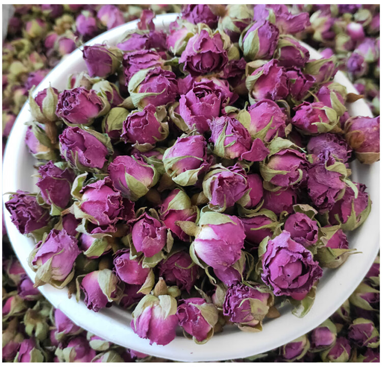 新疆和田玫瑰花茶头茬玫瑰花干无硫无泡水大马士革玫瑰花