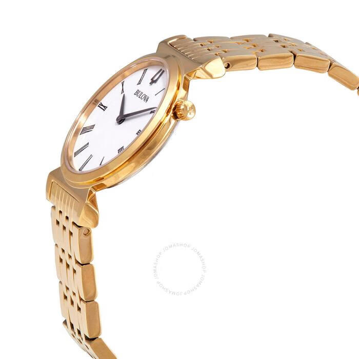 宝路华bulova石英机芯30mm表盘女士手表防水30米送女友情人节礼物潮流