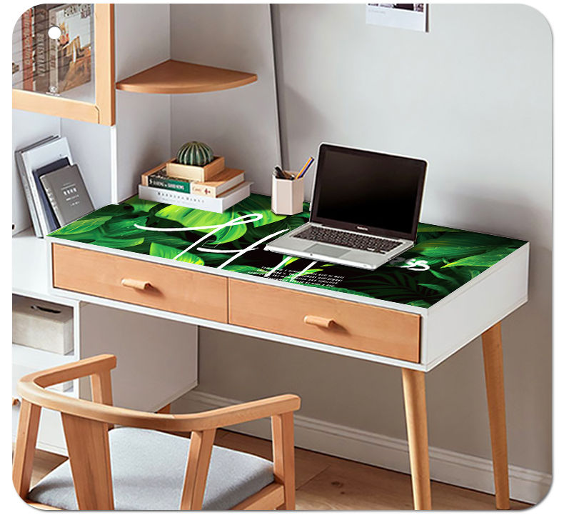 自粘防水网红可撕桌面风装饰学生宿舍旧桌子翻新书桌贴纸墙贴 萌宅