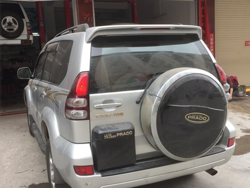 适用于丰田0309年老款霸道普拉多fj120尾翼2700定风翼4000改装专用