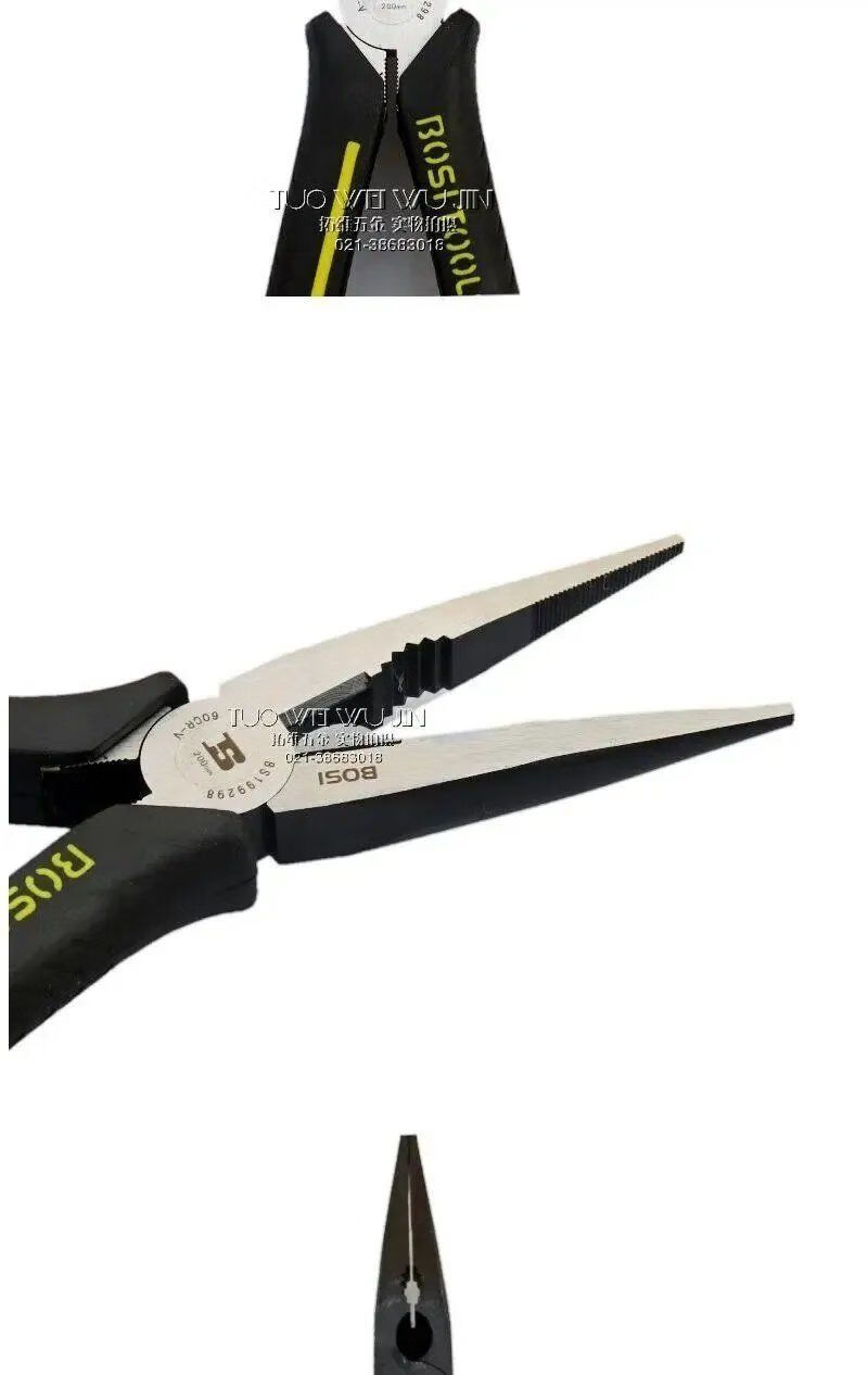 定制适用波斯钳王尖嘴钳6寸8寸尖口钳尖咀钳子尖头钳铬钒钢锻造工业级