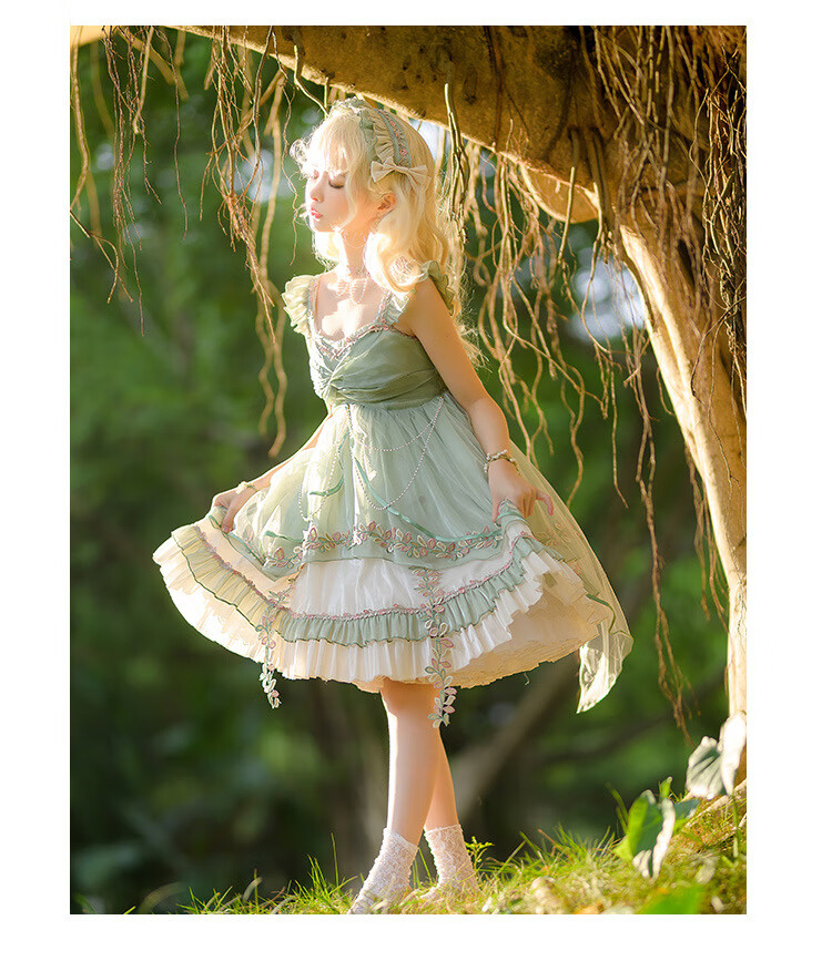 洛丽塔裙子日常原创jsk优雅cla花嫁lolita洋装正版lo裙精灵公主夏小