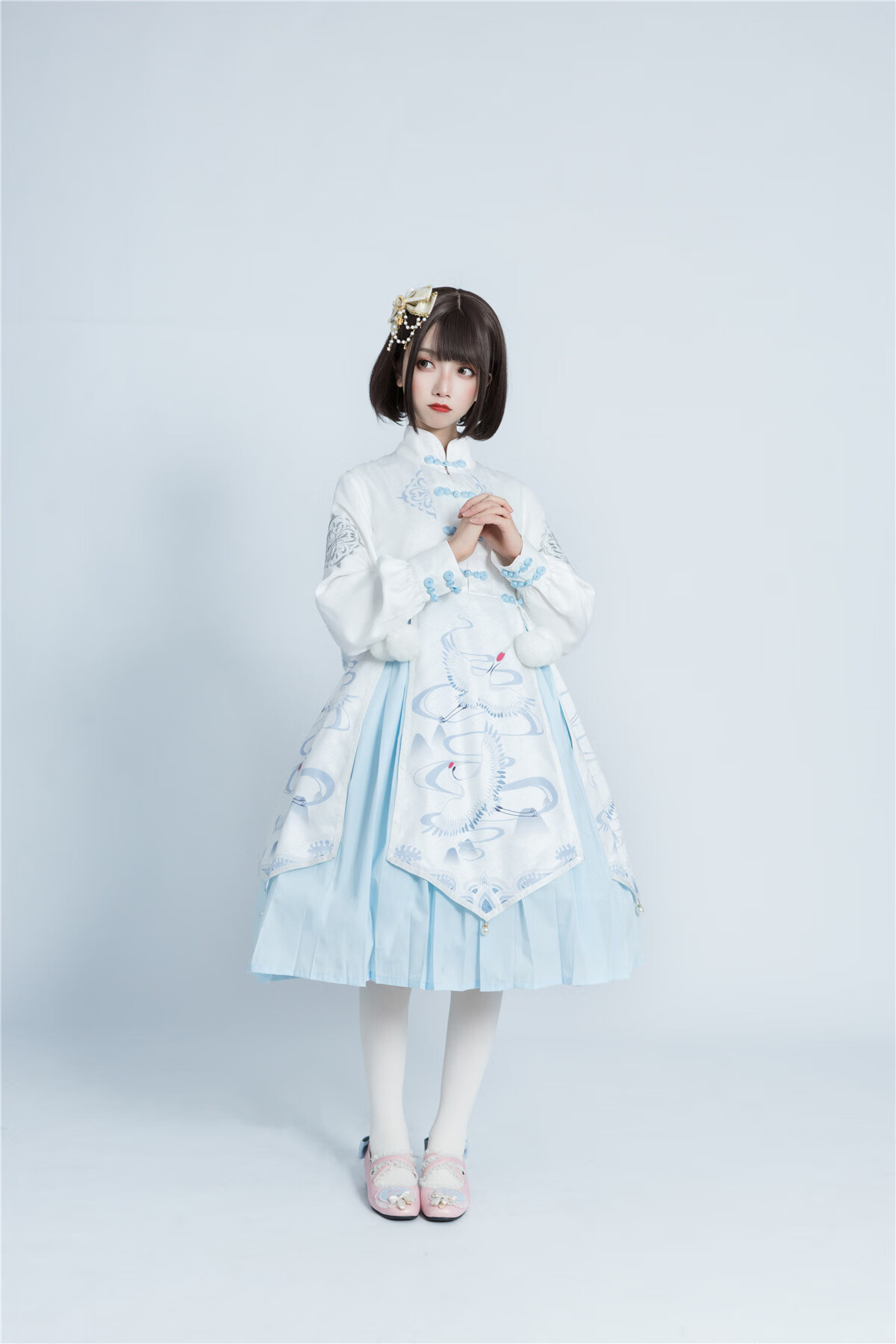 洛丽塔国风新年洛丽塔洋装国风冬季洛丽塔学生软妹lo中国风lolita裙