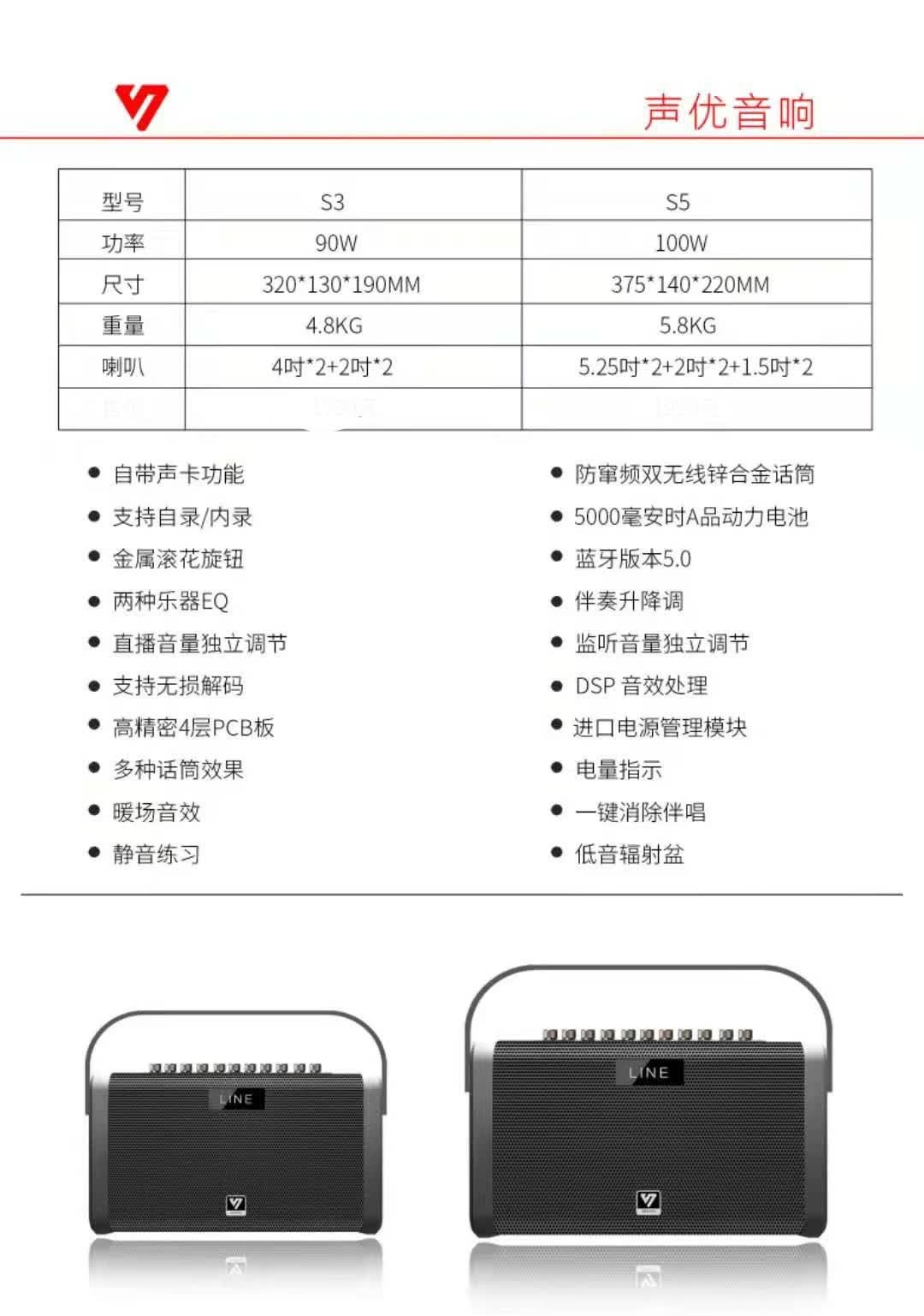 声优q10唱歌蓝牙重低音音响150w萨克斯乐器声卡立体声直播音箱 q10双