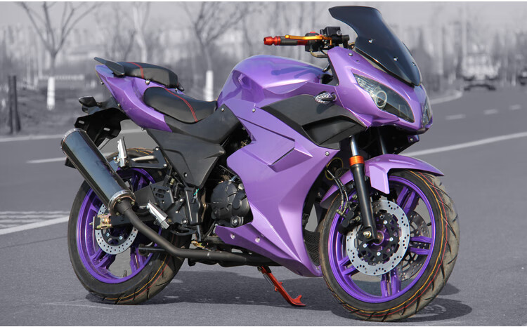 国四电喷s款摩托车跑车可上牌地平线公路趴赛燃油助力车大跑车双座