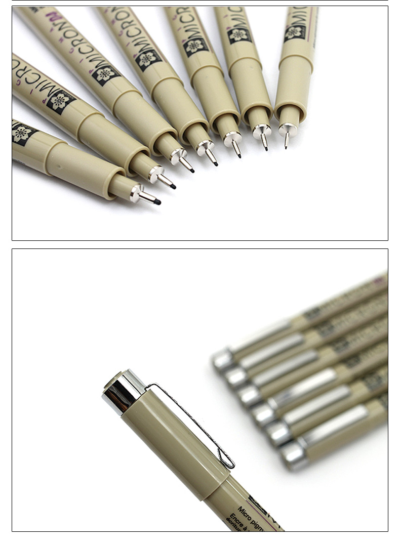 樱花sakura针管笔绘图笔勾线笔墨线笔手绘漫画设计描边笔sn2613 05