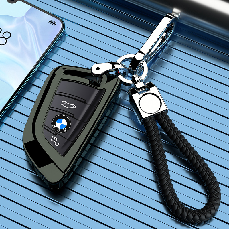 适用2021款宝马x3钥匙套高档x1全包x2男士专用新款1系2系扣高档车宝马