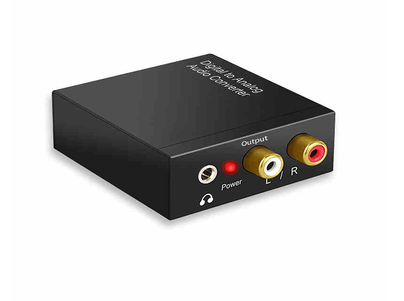 小米海信电视连接音响功放spdif数字音频同轴光纤转红白电脑音响 转换