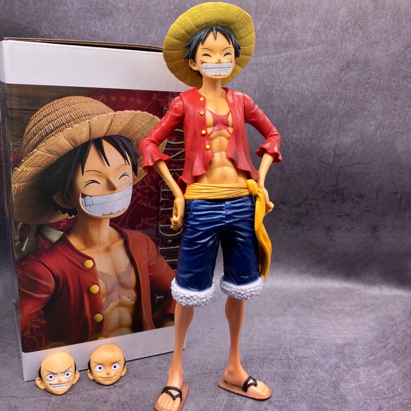 海贼王手办 海贼王火拳路飞艾斯索隆眼罗山治汽车摆件生日礼物模型