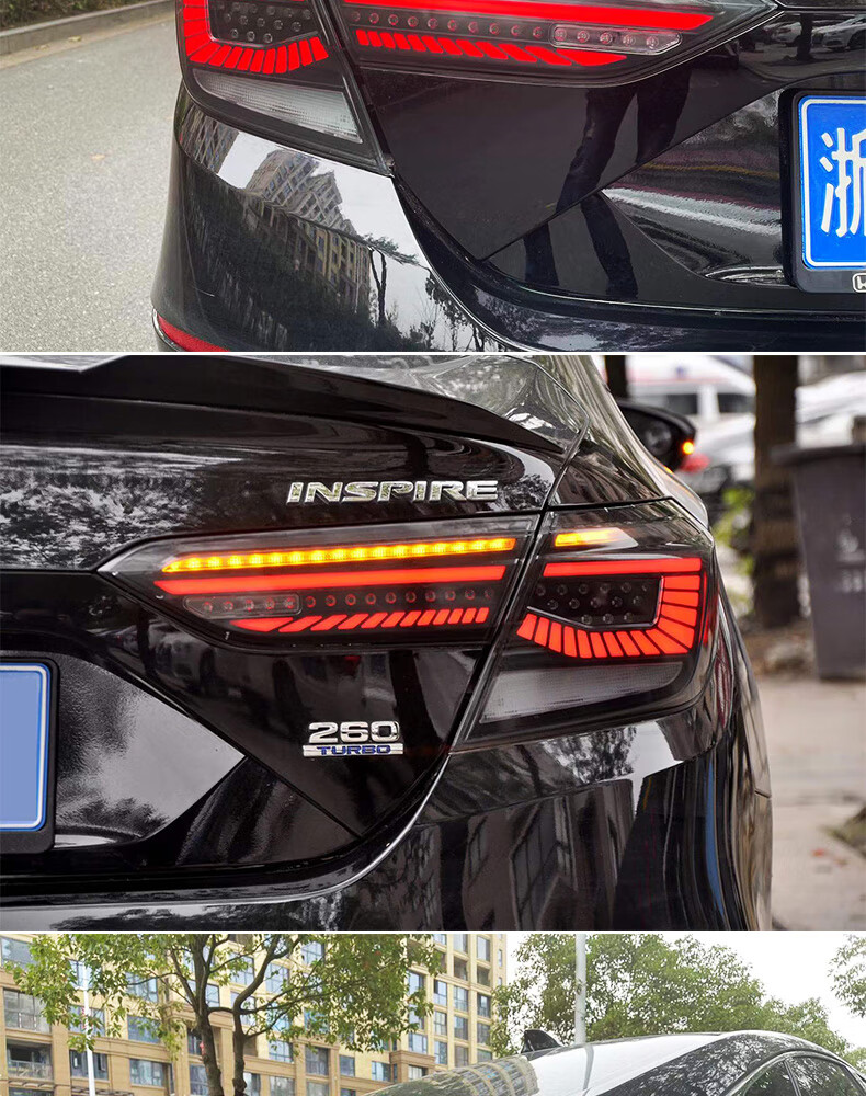 适用于1922款英诗派尾灯总成改装led行车灯星空inspire英仕派后尾灯