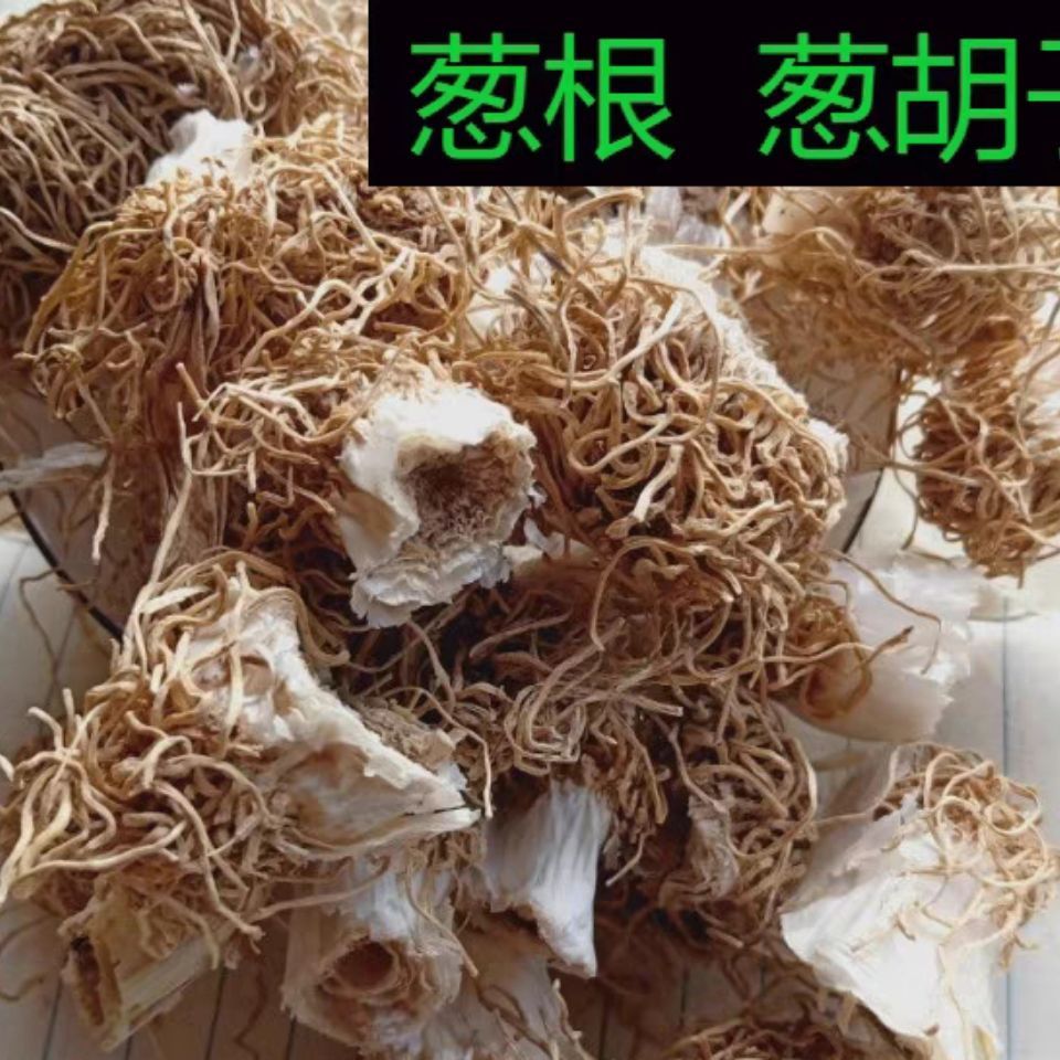 有仁堂葱须实物正宗山东大葱须葱根引子偏方根蒂葱胡子根须干年货葱须