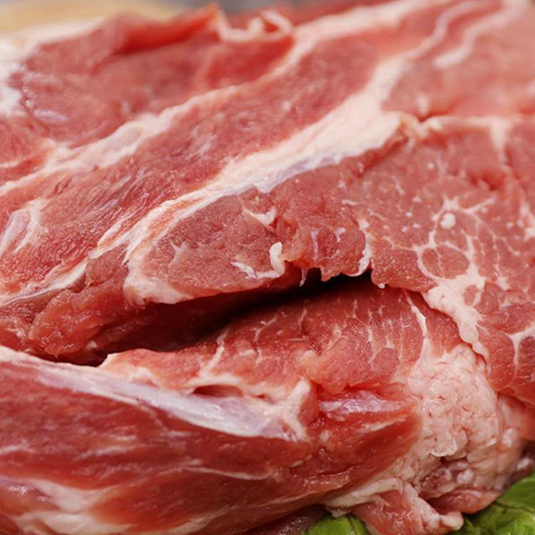 精品猪梅花肉猪肉批发梅花肉鲜猪肉烧烤肉食材叉烧烤肉 猪梅花肉5斤