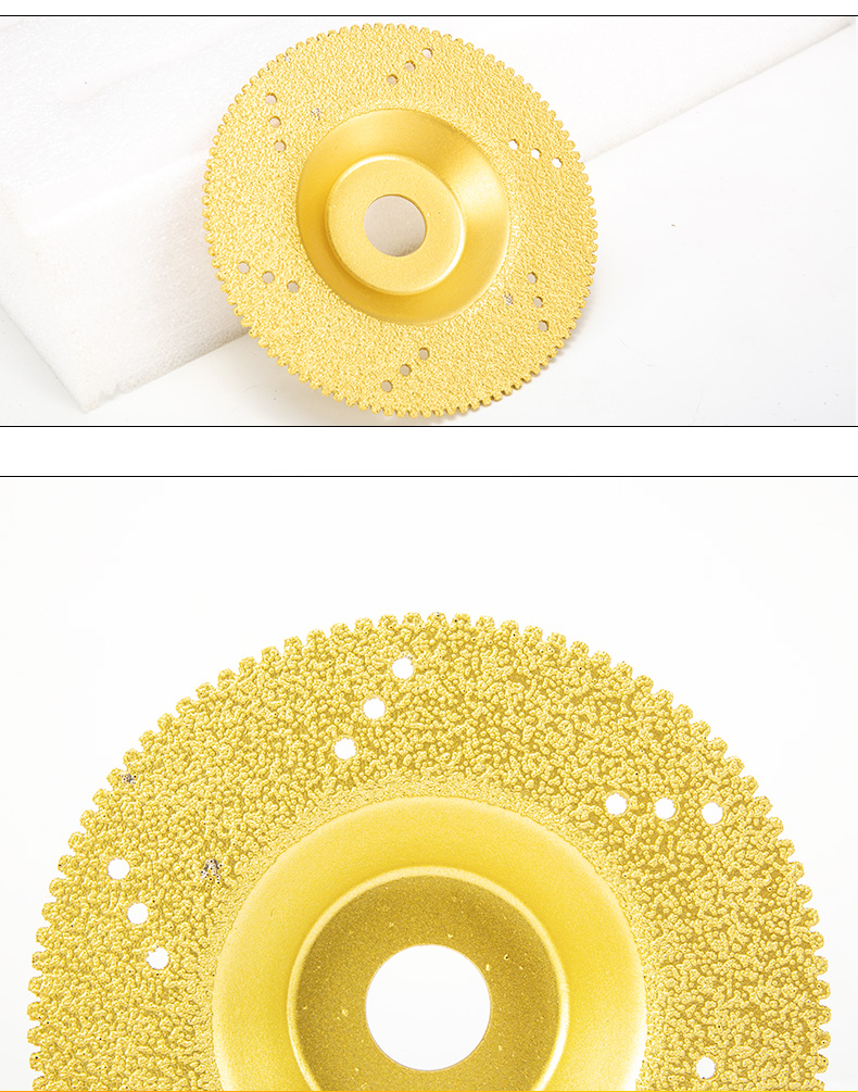 玻璃切割片酒瓶花盆瓷砖磨边片修边抛光美缝角磨机打磨钎焊片精品电镀