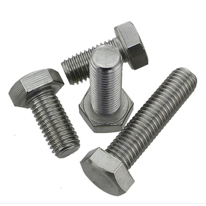 m4m5m6m8m10m12*16x20不锈钢304反牙外六角螺丝左旋反丝反扣螺栓 m4*