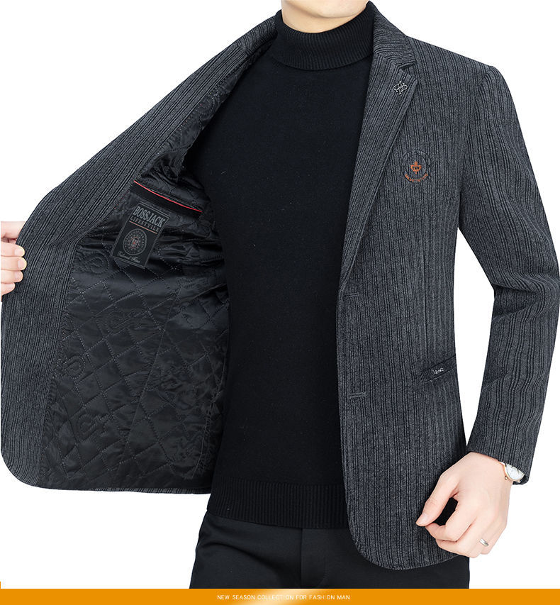 适用场景:休闲厚度:薄款版型:标准型风格:商务正装开衩设计:后中开衩