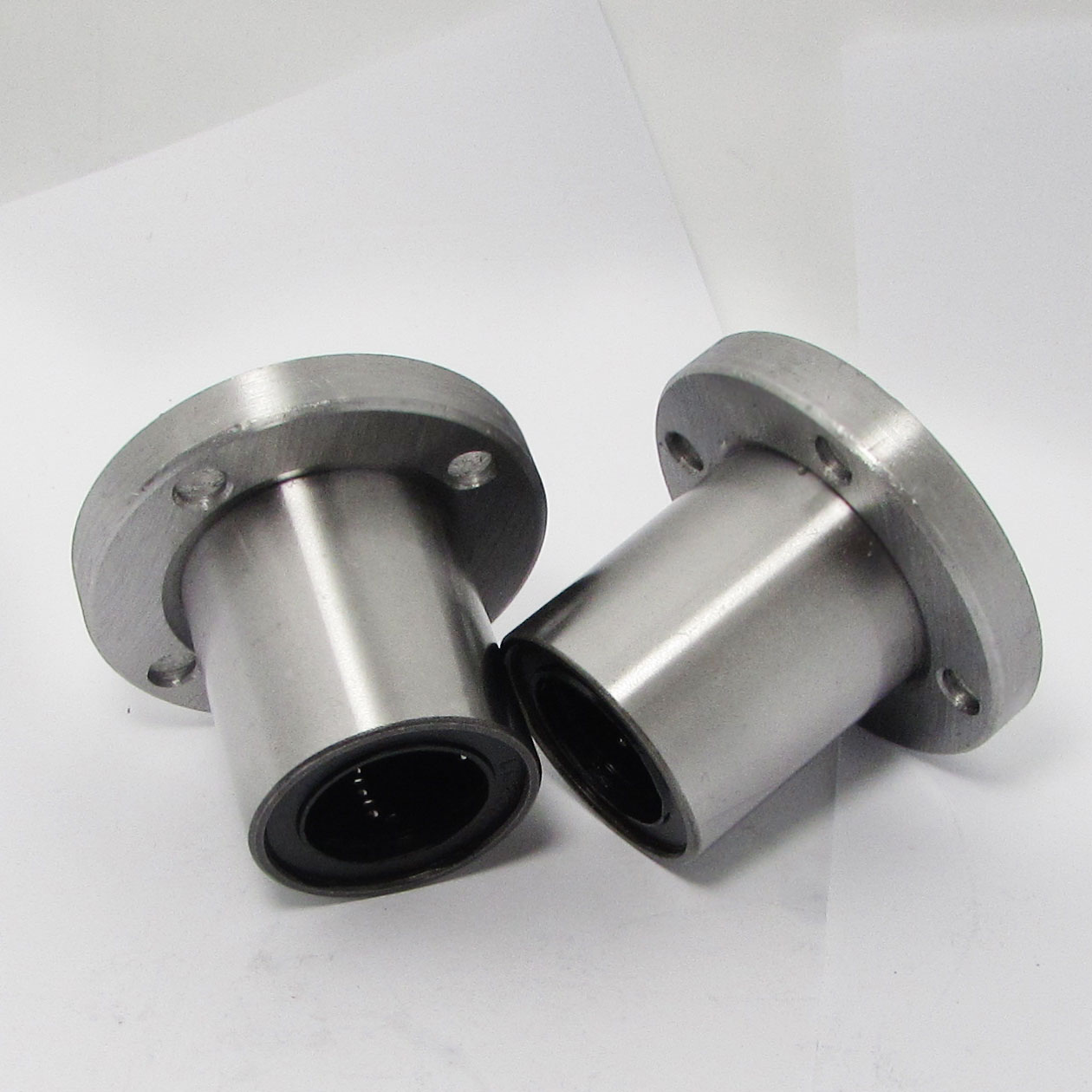 圆法兰直线轴承lmf6 8 10 12 16 20 25 30 35 40 50 60uu滑动导套 钢