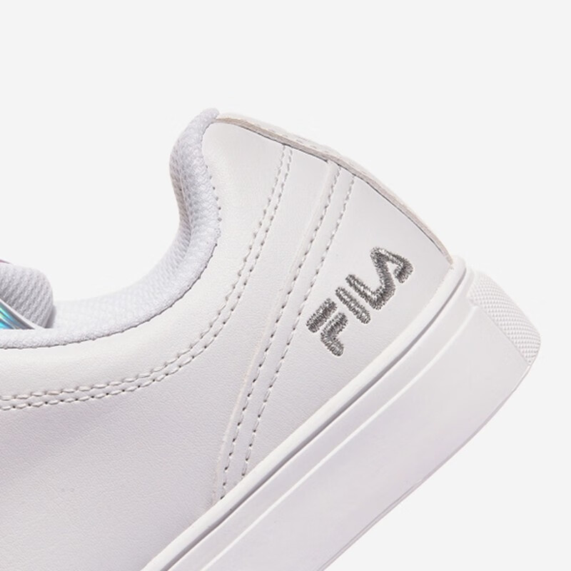 fila韩国斐乐板鞋男女款低帮运动休闲小白鞋白色1tm00652150280