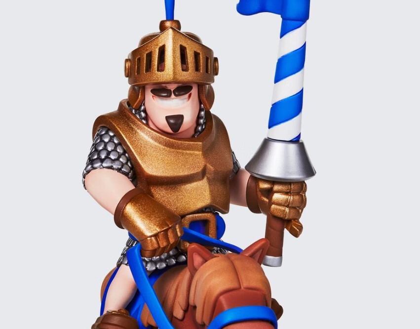 卜邻 皇室战争官方周边野猪骑士公主王子野蛮人巨人皮卡法师模型 (私