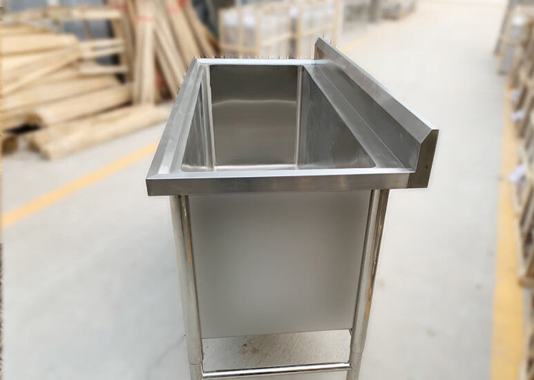 商用不锈钢水池水槽大单槽洗手池洗漱池消毒池解冻池拖把池定做定长60