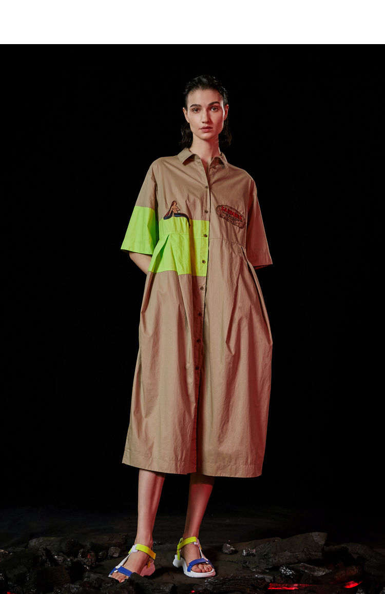 donoratico达衣岩 2020夏连衣裙 (迷离的波西塔诺五) 孤帆本白 l