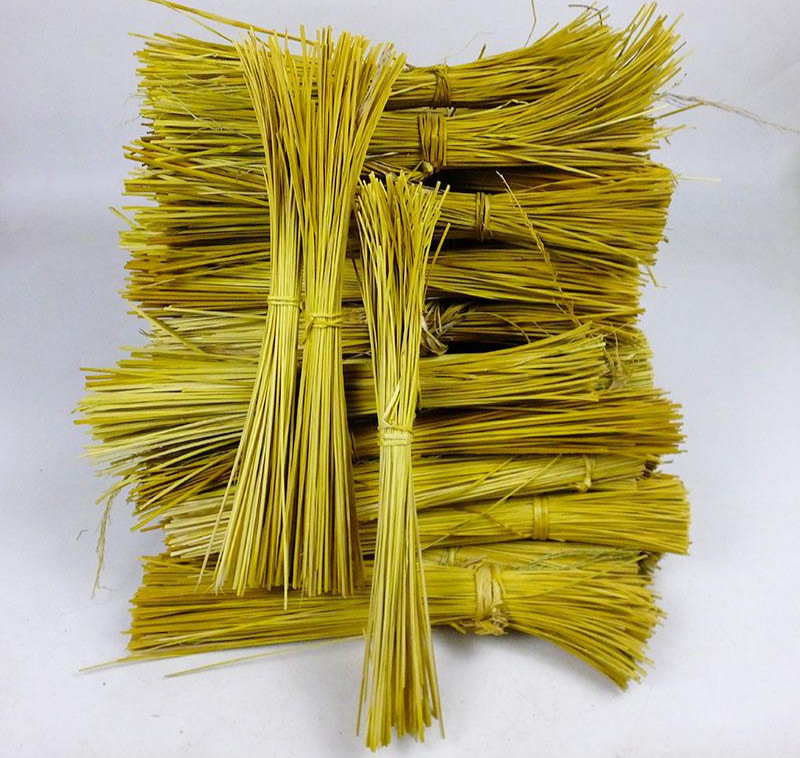 贵州糯米禾杆稻草芯去尾 绑三宝扎 手工编织教材 捆东坡肉稻香肉 无头