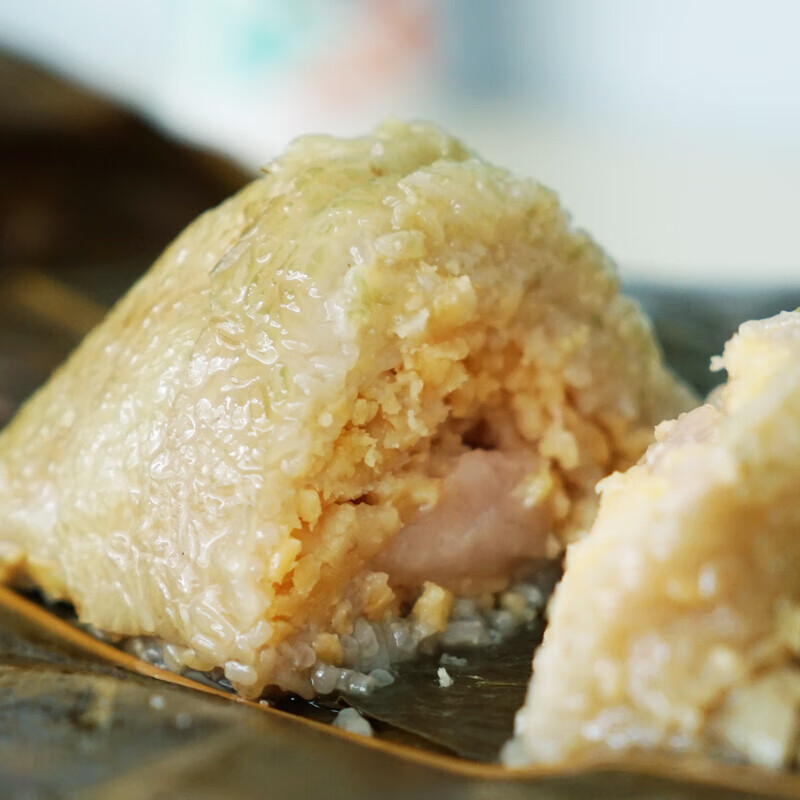 特产广西大粽子肉粽南宁横县特产绿豆咸粽老式传统手工各地美食小吃3