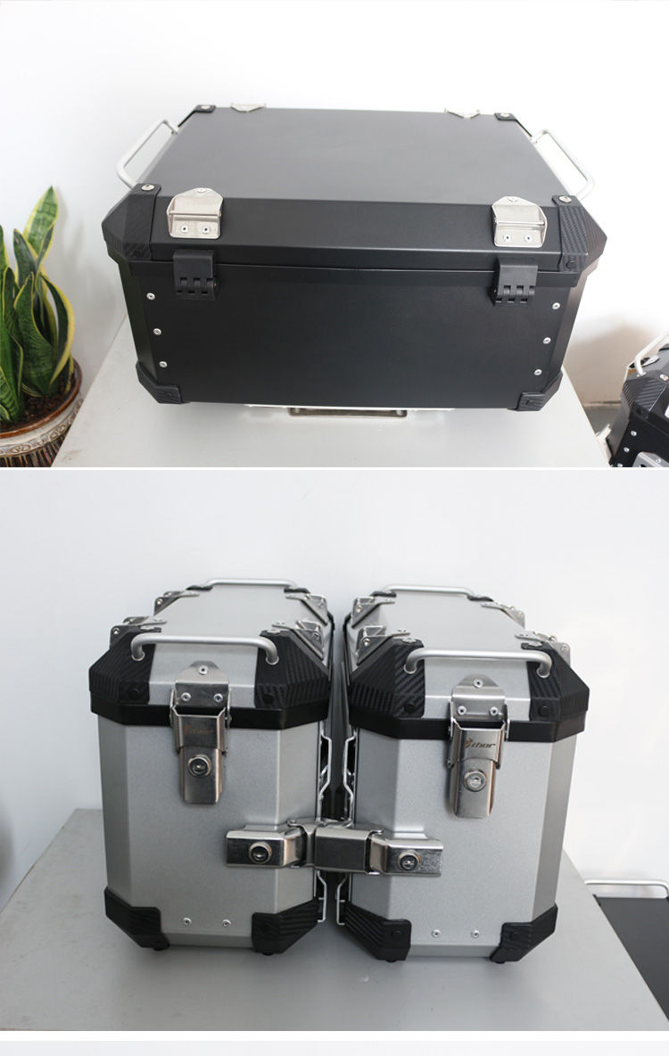 摩托车侧边箱thor雷神摩托车铝合金尾箱侧边箱摩旅防水三箱特大号通用