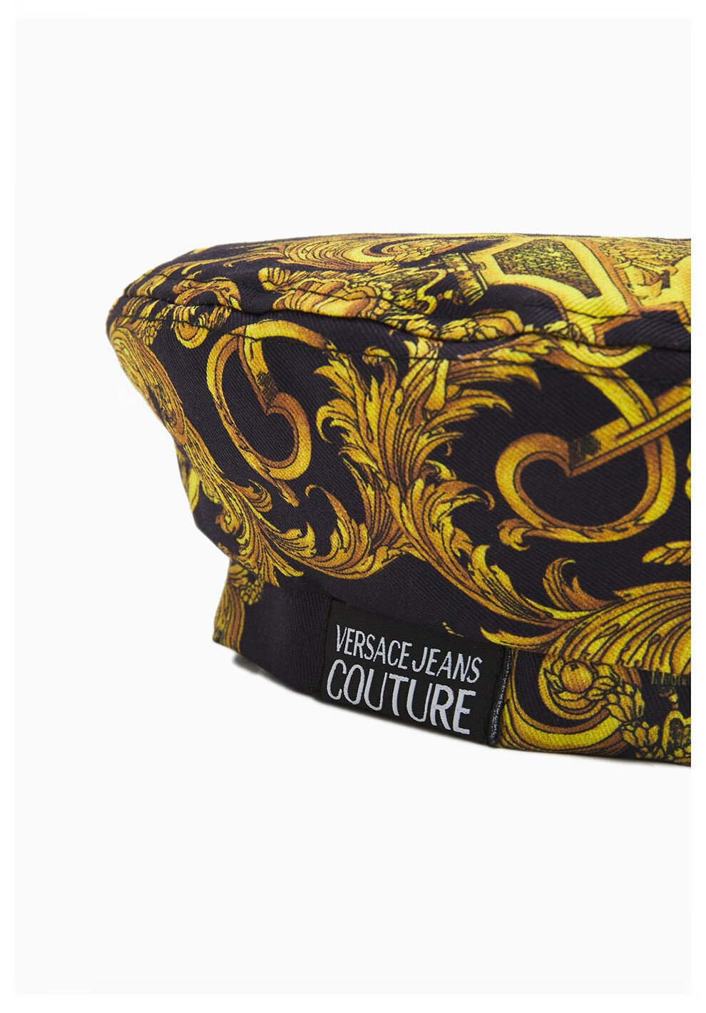 versacejeanscouture范思哲21春季新款男女通用棉质巴洛克印花贝雷帽