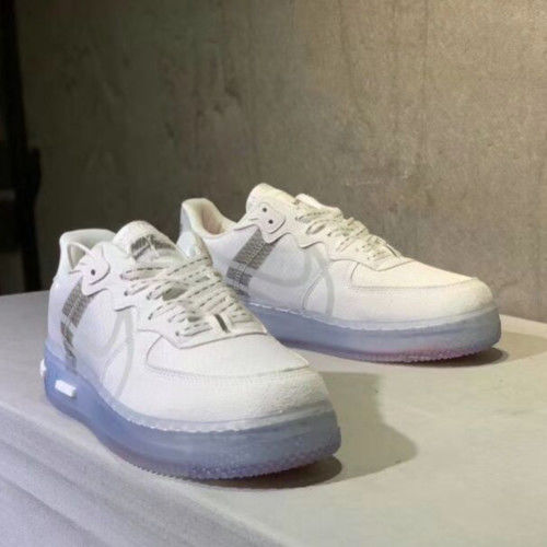 af1react空军一号af1冰蓝骨白反光男女低帮板鞋空军冰块36