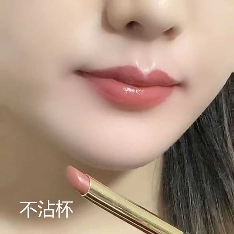 兰奕李佳琪推荐肉桂奶茶口红不沾杯不掉色口红显白哑光持久防水不脱色 606肉桂奶茶色(素颜显白不掉色）