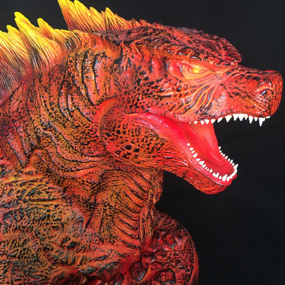 萬代(bandai) 哥斯拉大戰金剛godzilla哥吉拉gk手辦模型基多拉雕像