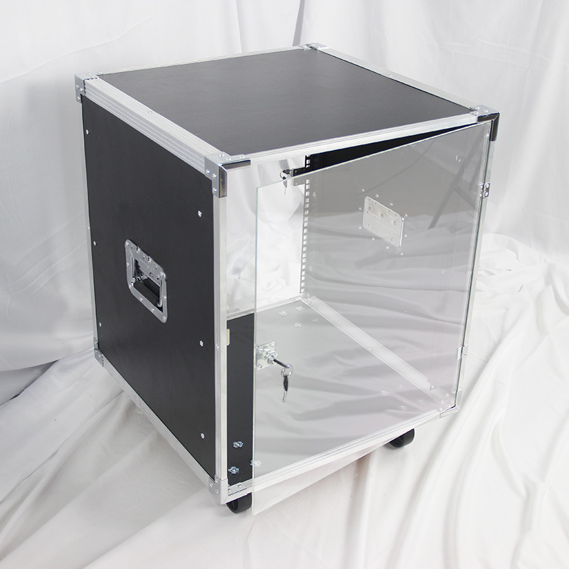 奥盛益美 航空箱功放调音台机架8移动音响机箱6可订做 4u加固机柜