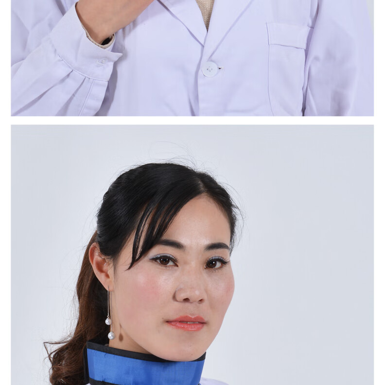 甲状腺防辐射铅围脖套x射线防护围领颈口腔牙科ct核辐射放射铅衣035