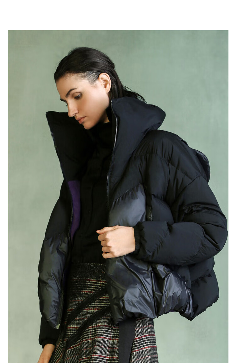 donoratico/达衣岩2020冬 羽绒服(山花对海树之二) 然乌黑 m