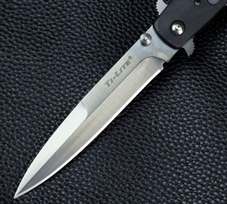 dmen美国coldsteel26sp剑鱼战术快开防卫随身户外经典叠刀白色60以上