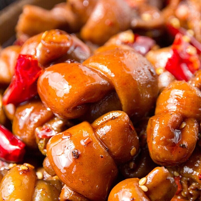 冒节子肥肠火锅食材大肠配菜品猪小肠火锅串串肥肠结节子冒节子肥 味