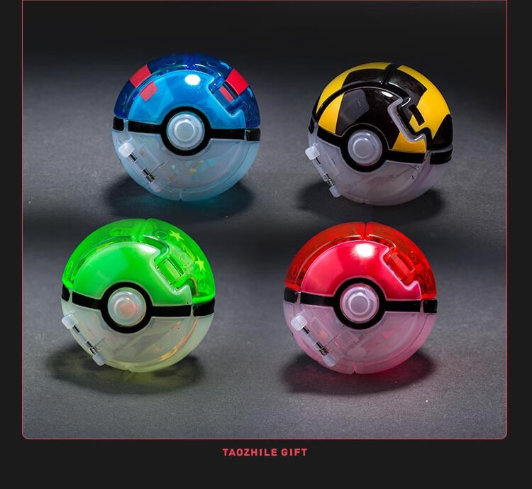 口袋妖怪神奇精灵球大师球宠物小公仔宝可梦模型玩具 潜水球7cm 随机