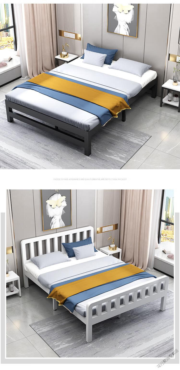 8x2米铁床铁架床1.8米双人床现代简约1.