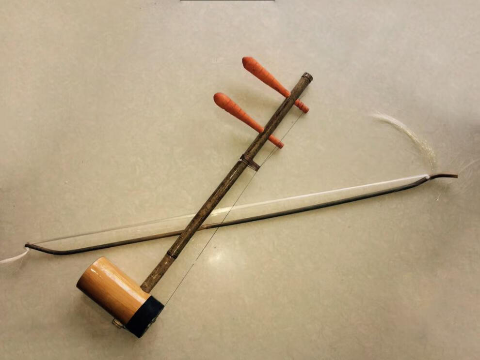 京胡京二胡送全套配件调音民族乐器入门初学自学竹筒京剧二黄京胡